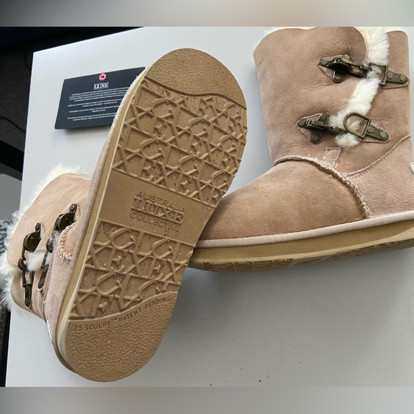 Australian Luxe-Collective beuge boots sz 7 - Picture 5 of 5